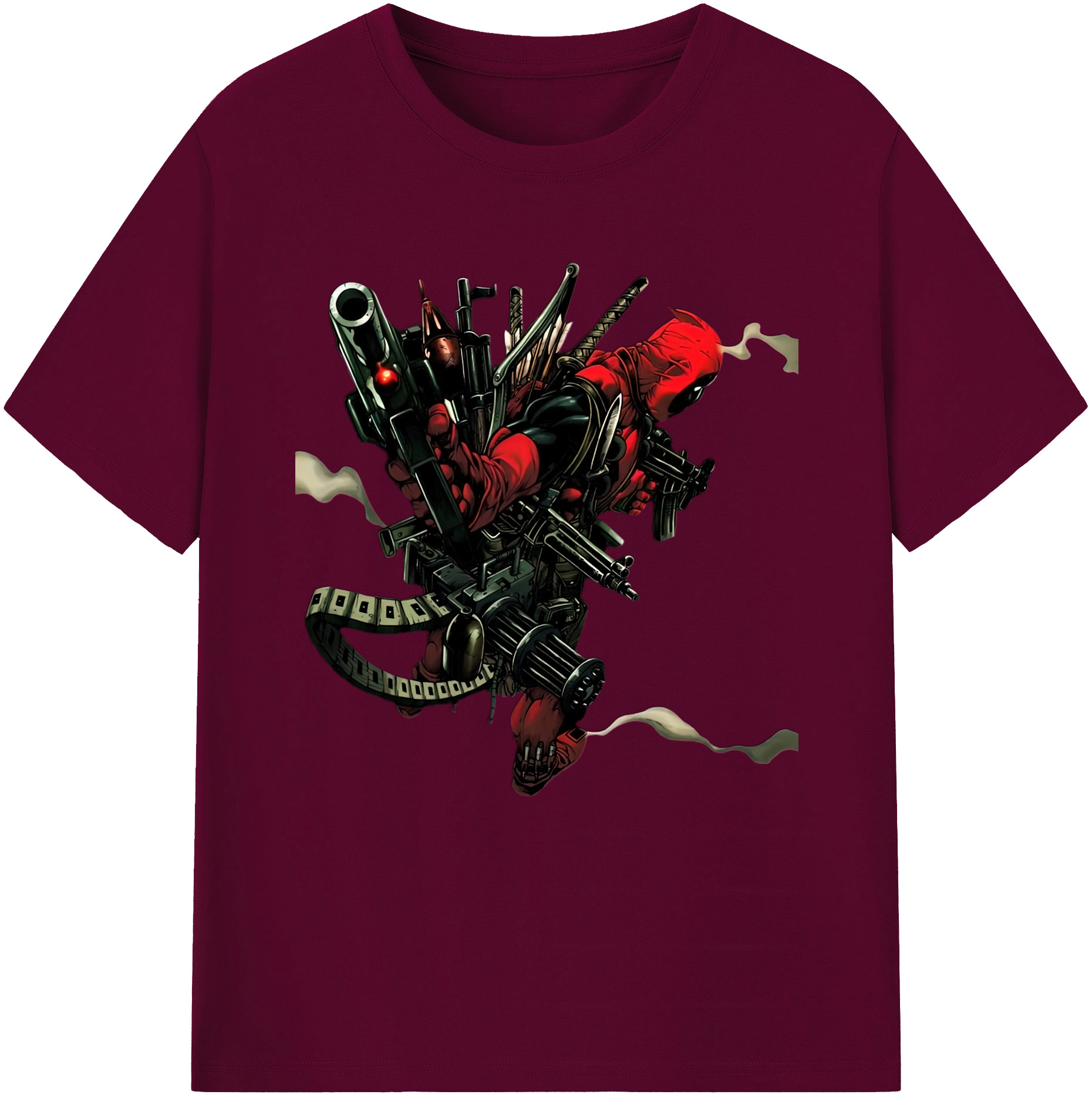 （画像用） Deadpool デッドプール レディースカジュアルプリントTシャツ（綿100％）